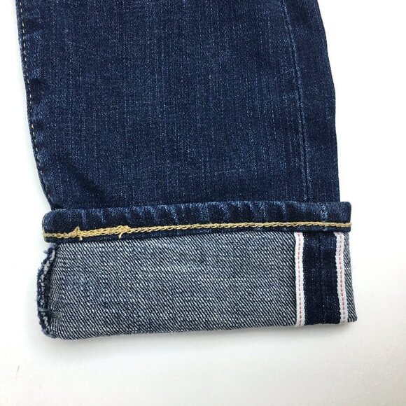 Levi's 721 Women's High Rise Skinny Jeans Selvedge Denim Dark Wash size 25 - Picture 4 of 12
